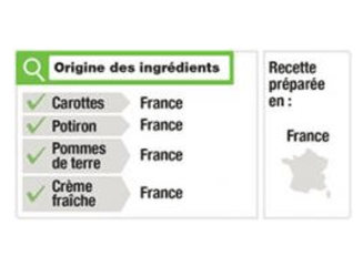 Origine des principaux ingrédients et lieu de fabrication, E.Leclerc s'engage avec ses MDD alimentaires à les indiquer pour tous ses produits